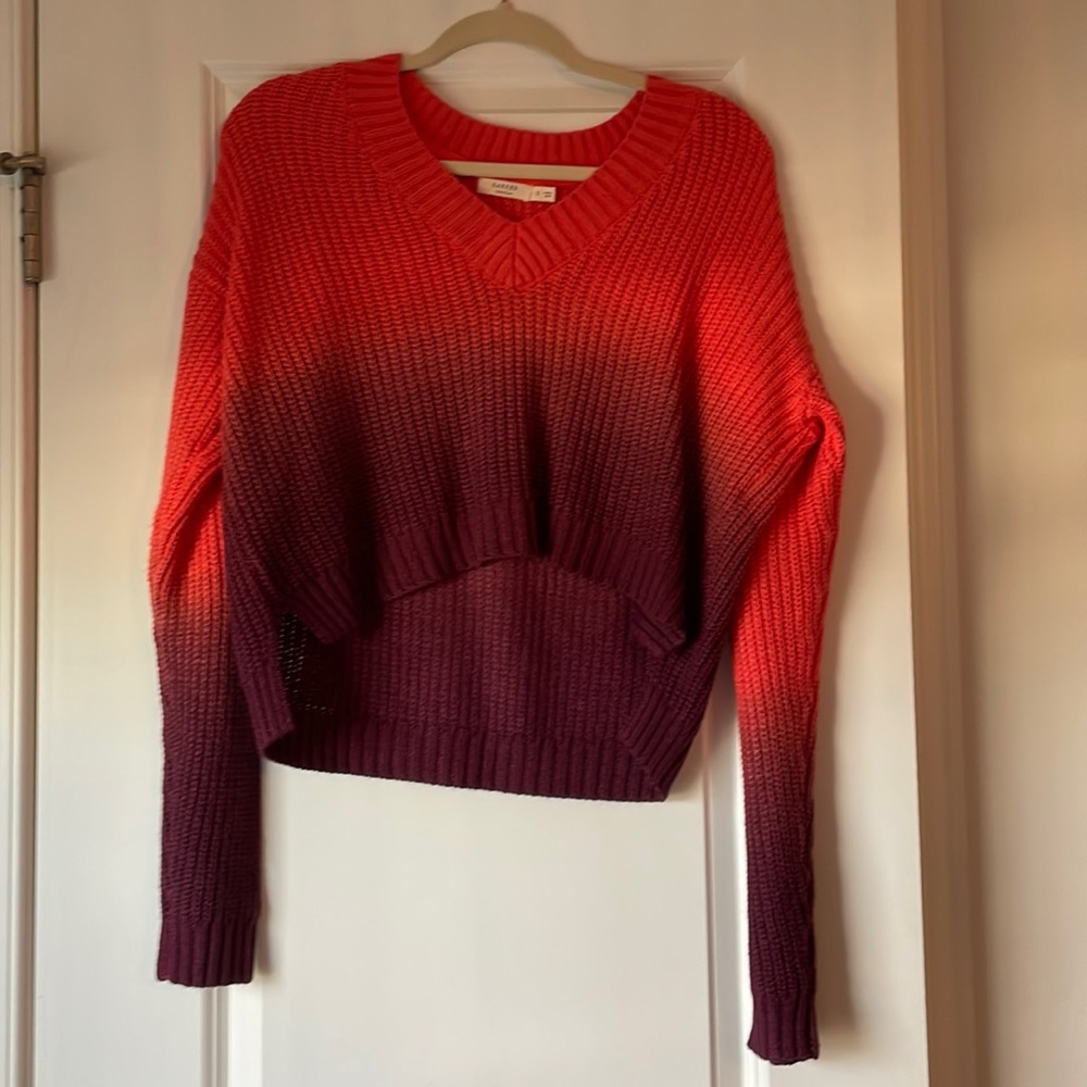 Womens crop sweater
